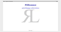 Desktop Screenshot of leichsner.de