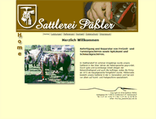 Tablet Screenshot of paessler.leichsner.de